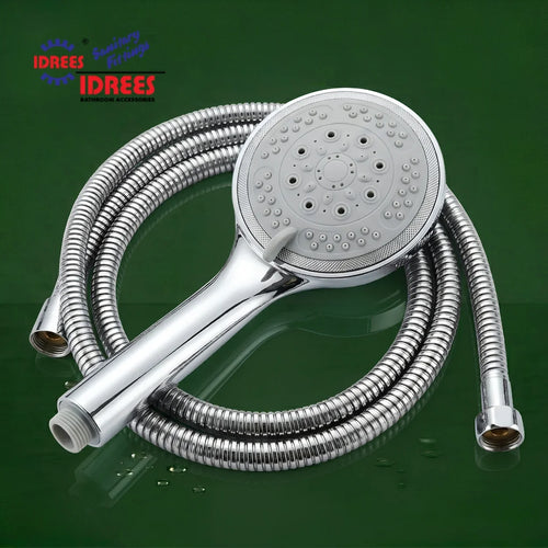 Idrees Hand Shower Set with Stainless Steel Hose 1.5 Meter