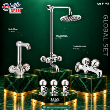 Idrees Global Complete Bathroom Fitting Set