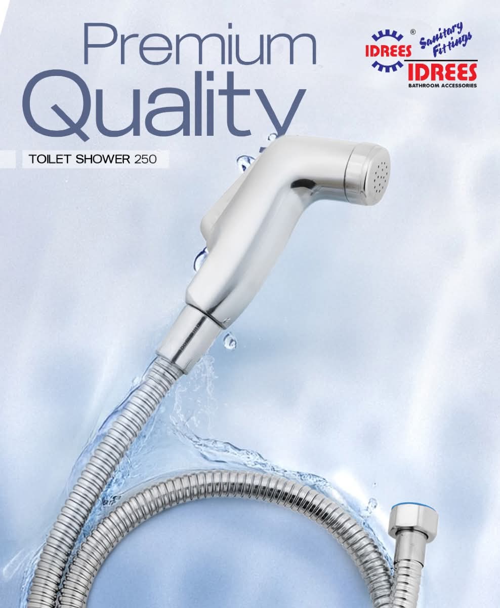 IDS  Muslim Shower with Stainless Steel Hose